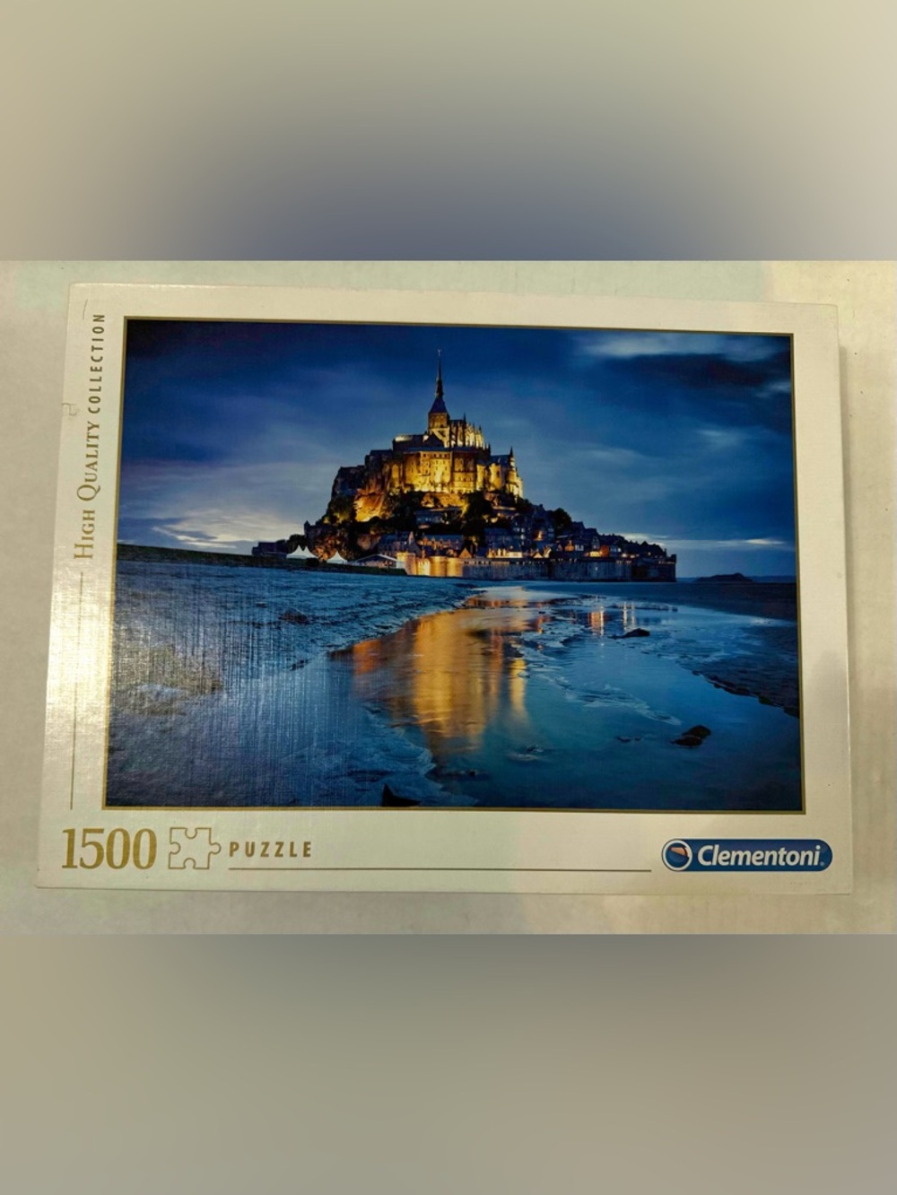 Clementoni Le Mont Saint-Michel 1500 Piece Puzzle High Quality Collection